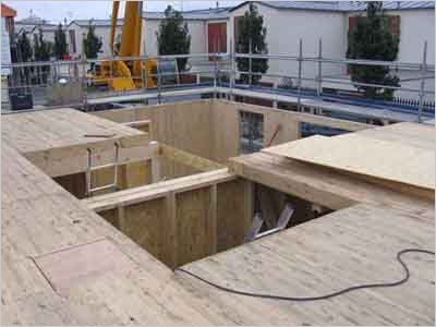 Maison �cologique en bois