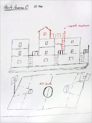 Elemental team dessin d'un habitant