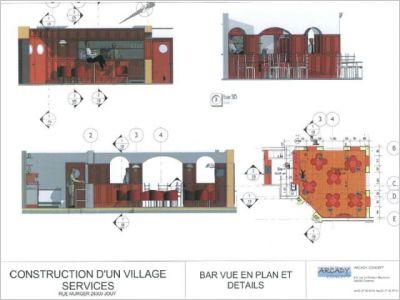 maison de retraite Arcady bar