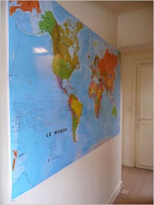 reportage - mur - Appartement parisien