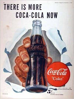 Coca-cola - bouteille contour