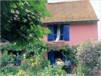 Reportage d�co + maison de campagne de R�gis Dho