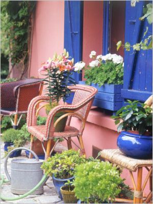 Reportage d�co + maison de campagne de R�gis Dho