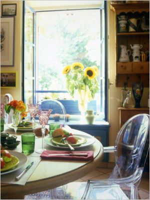 Reportage d�co + maison de campagne de R�gis Dho
