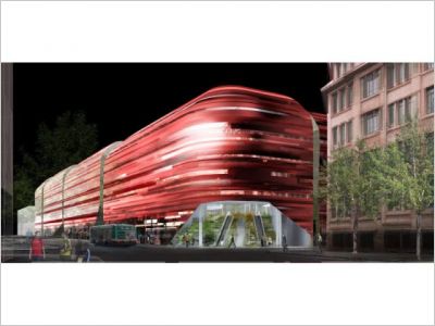 Bureaux et centre-bus, Paris 20 M�TRA + ASSOCI�S