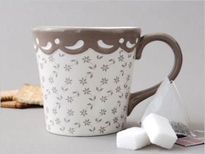 Shopping fleurs - tasse - Amadeus