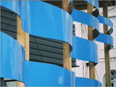 Acier, bois, zinc: le trio gagnant d\'Alain Niepceron