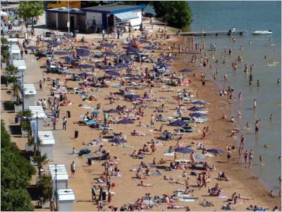 Plage urbaine