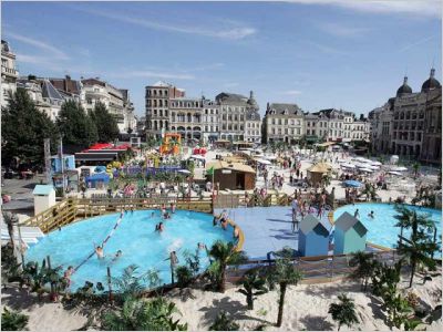 Plage urbaine
