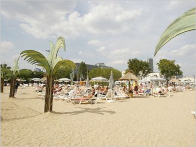 Plage urbaine