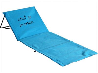 Shopping chaises pliantes - Incidence