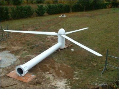 Une éolienne dans mon jardin
