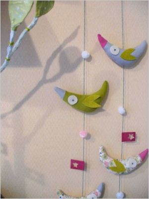 guirlande oiseau pour La sardine