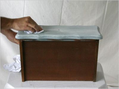 Avant/après : Customisation d’un meuble en chêne