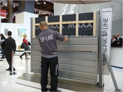Le montage d\'un bardage en zinc