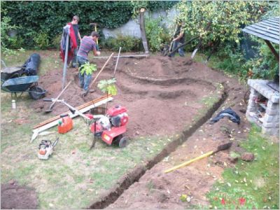 Avant/après : Un bassin pour redonner vie à un jardin