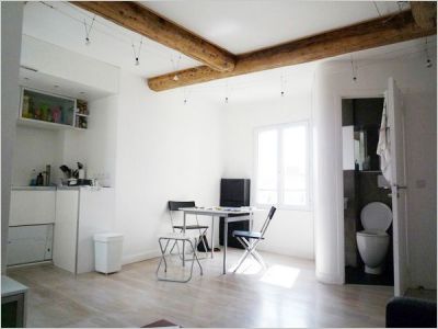 Avant/après : des chambres de bonne converties en appartement