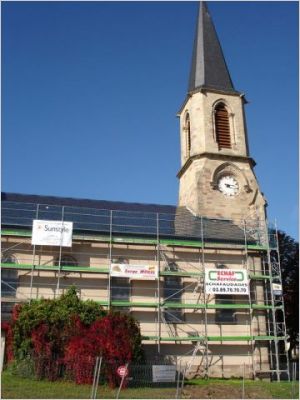 eglise photovoltaique