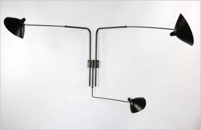 Mouille applique 3 bras
