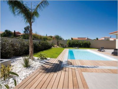 Reportage terrasse piscine