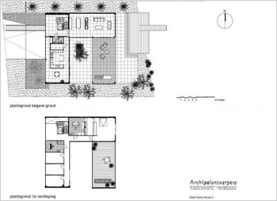 Steel study House 2