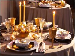 Arc international - table en f�te