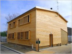 Maison �cologique en bois