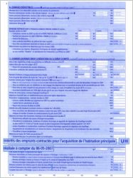 fiscalit� d�claration revenus int�r�ts d'emprunt