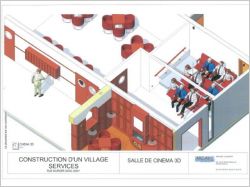 maison de retraite Arcady cin�ma 3D