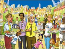 Voisins solidaires f�te des voisins
