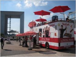 Cuisiner dans un bus