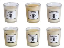 Astier de Villatte - bougies parfum�es
