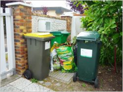 Poubelles - tri s�lectif - ordures - d�chets