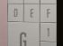 Lettres perfor�es