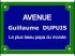 Plaque de rue