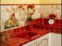 Cuisine rouge coquelicot
