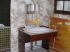 L'ancienne salle de bain a �t� transform� en...