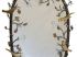 Miroir en t�le peinte et fer battu