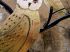 Oiseau en t�le peinte dor�e � la feuille