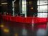 Meubles de la m�diath�que de Tours en acier cintr�