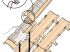 Sch�ma de fixation d'une tuile solaire