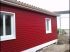 Bardage rouge