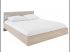 Lit et lampe de chevet int�gr�e