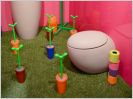 Des toilettes comme des cabinets de curiosit�s