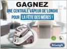 Jouez et gagnez une centrale vapeur De'Longhi !