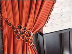 Des id�es pour embellir ses rideaux