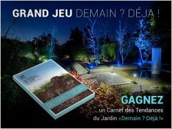 Jouez et gagnez un carnet des tendances du jardin !