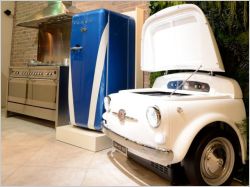 Une Fiat 500 dans ma cuisine !
