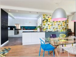 Un espace � vivre de 80 m� aux accents pop