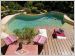 Piscine - Carr� Bleu